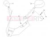 PIAGGIO X8 250 ie Driving mirror/s