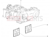 PIAGGIO X8 250 ie Engine, assembly