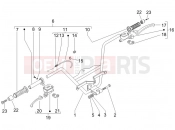 PIAGGIO X8 250 ie Handlebars - Master cil.