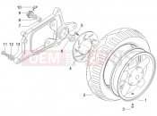 PIAGGIO X8 250 ie Rear wheel