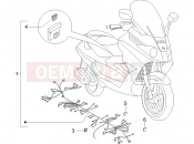 Main cable harness - Piaggio X8 250 ie 2007