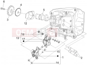 PIAGGIO X8 400 ie Rocking levers support unit