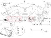 PIAGGIO X8 400 ie Selectors - Switches - Buttons