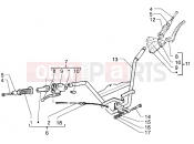 PIAGGIO Handlebars-Master cylinder