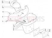 PIAGGIO Rear protection