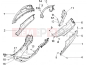 PIAGGIO X9 125 Evolution Side cover - Spoiler