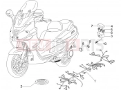 PIAGGIO X9 125 Evolution Main cable harness