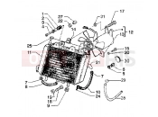 PIAGGIO Coolant radiator