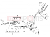 PIAGGIO Handlebar-brake pump