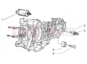 PIAGGIO Electric starter-damper pulley