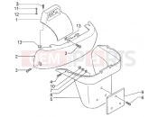 PIAGGIO Rear coverings