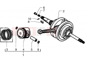 PIAGGIO Crankshaft-Piston