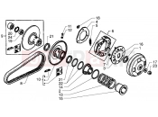PIAGGIO Driven pulley