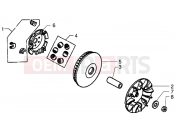 PIAGGIO Driving pulley