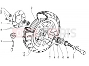PIAGGIO Front wheel