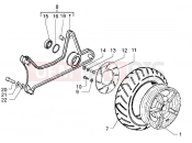 PIAGGIO Rear wheel