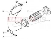 PIAGGIO X9 250 Evolution Belt cooling tube