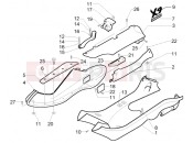 PIAGGIO X9 250 Evolution Side coverings-spoiler
