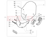 PIAGGIO X9 250 Evolution Windscreen