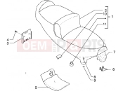 PIAGGIO Saddle-Tool kit