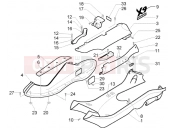 PIAGGIO X9 500 Evolution (USA) Side Coverings-Spoiler
