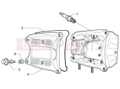PIAGGIO Cylinder head cover