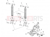 PIAGGIO X9 500 Evolution Rear suspension - Shock absorber/s