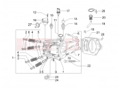 PIAGGIO X9 500 Evolution (USA) Head unit - Valve