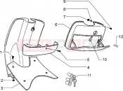 PIAGGIO Front glove compartment