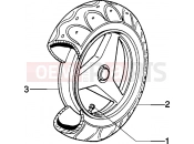 PIAGGIO Rear wheel