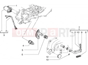 PIAGGIO Starting motor-starter lever