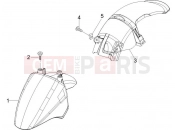 PIAGGIO Zip 100 4T Wheel huosing - Mudguard