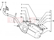 PIAGGIO Catalytic silencer