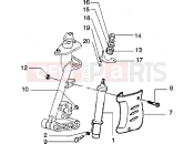 PIAGGIO Front damper cover
