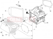 PIAGGIO Zip 50 4T Cylinder head cover
