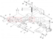 PIAGGIO Zip 50 4T Swinging arm