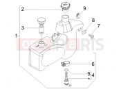 PIAGGIO Zip 50 SP Oil tank