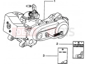 PIAGGIO Zip 50 2T Catalyzed Engine