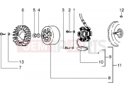 PIAGGIO Zip 50 RST Flywheel magneto
