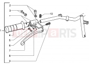 PIAGGIO Zip 50 RST Handlebars component parts