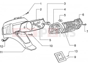 PIAGGIO Zip 50 RST Rear tail lamp