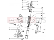PIAGGIO Front shock absorber cover