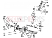 futómű - Piaggio Zip SP 50