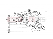 PIAGGIO Zip SP 50 Transmission cover