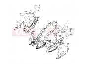 PIAGGIO Passenger footrest