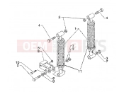 PIAGGIO Rear shock absorbers