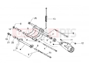 PIAGGIO motorfelfüggesztés