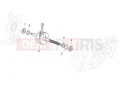 Drive shaft - Aprilia Atlantic 125 E3 2010