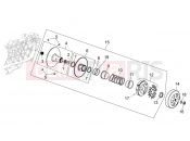 APRILIA Atlantic 125 E3 Clutch