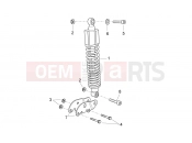 APRILIA Atlantic 125 E3 Rear shock absorber